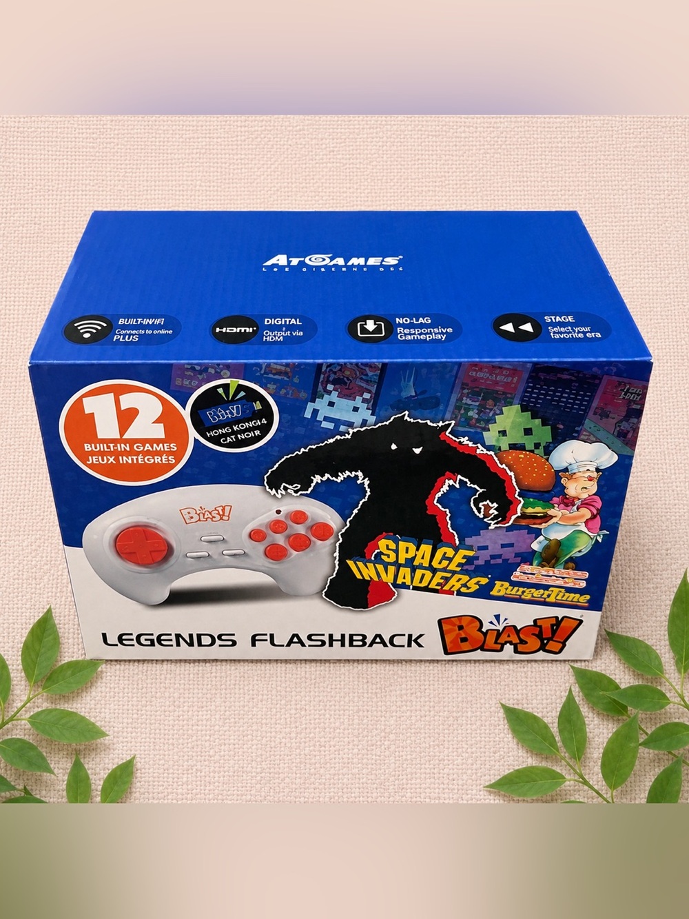 Legends Flashback Blast! Retro Gaming Console – 12 Built‑In Games